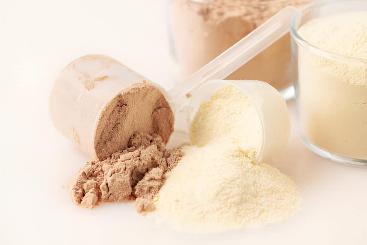 Pure Grass Whey Swilab chocolat et vanille, protéines naturelles pour récupération et développement musculaire