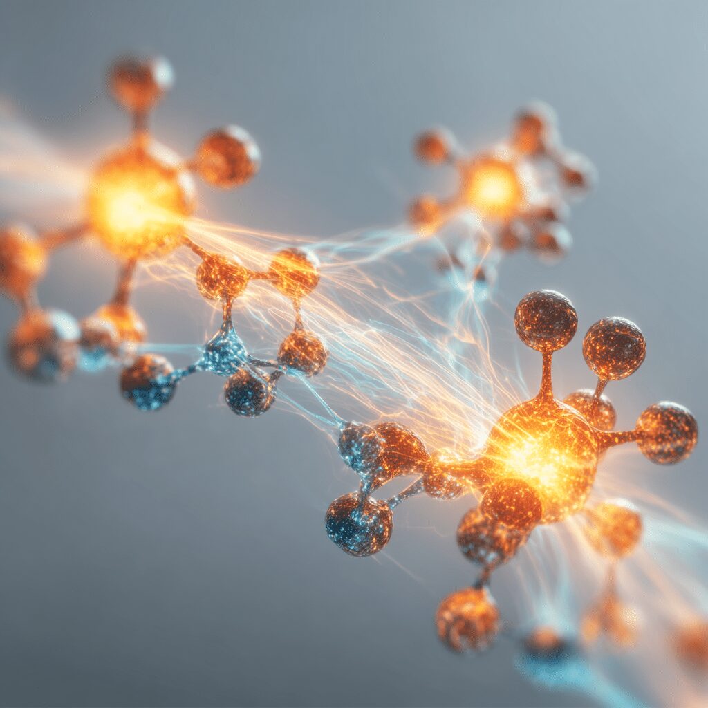 illustration des connexions neuronales symbolisant les effets du magnésium sur le système nerveux