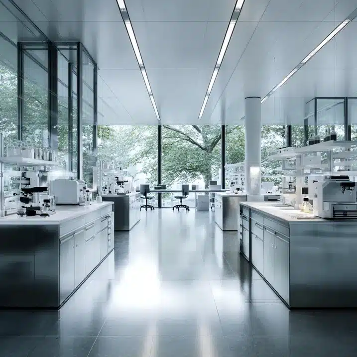 Laboratoire moderne SwiLab certifié GMP