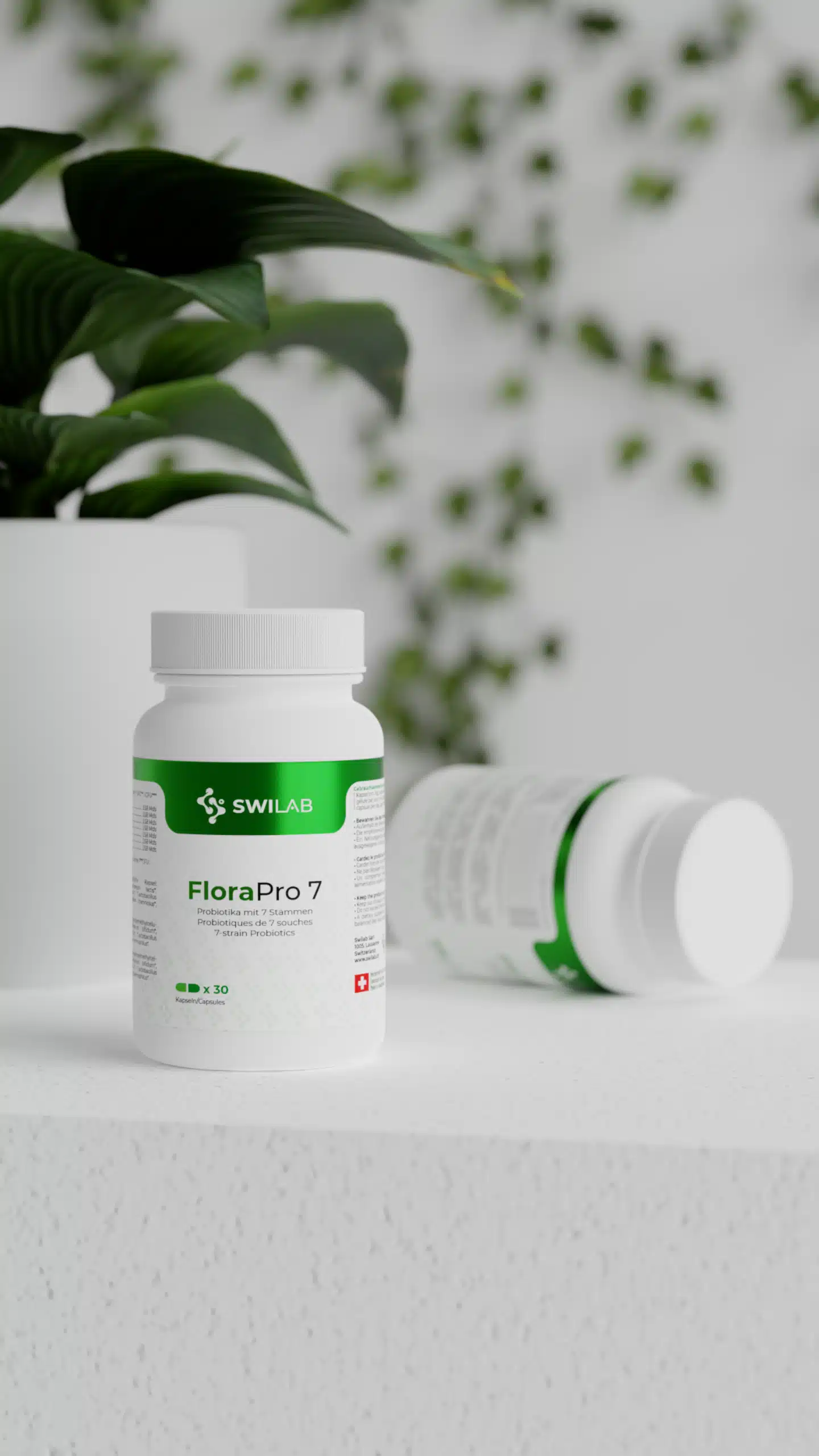 Florapro-7 de Swilab, complexe de 7 souches probiotiques pour microbiote et digestion