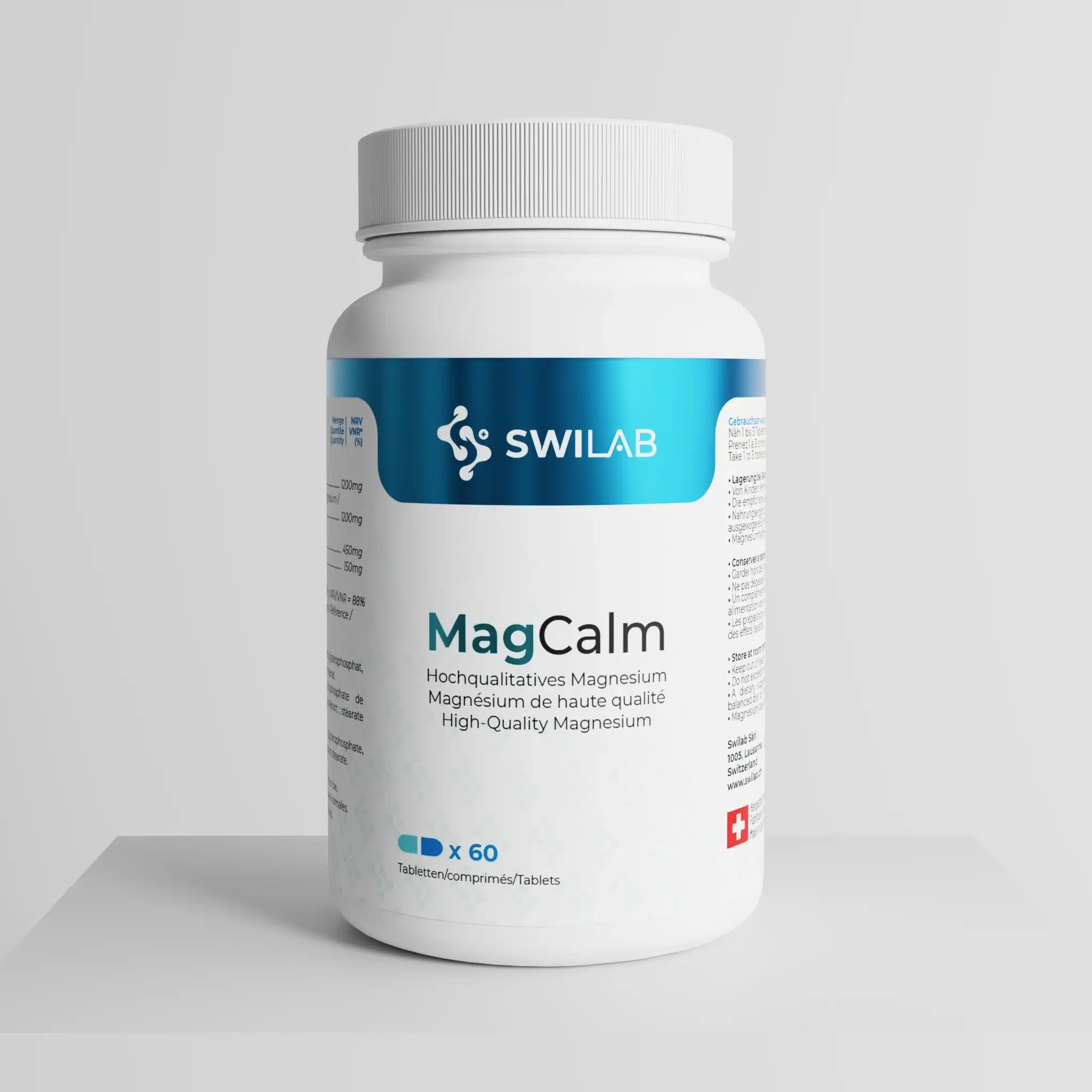 MagCalm — Swilab Magnesium Bisglycinat Schweiz