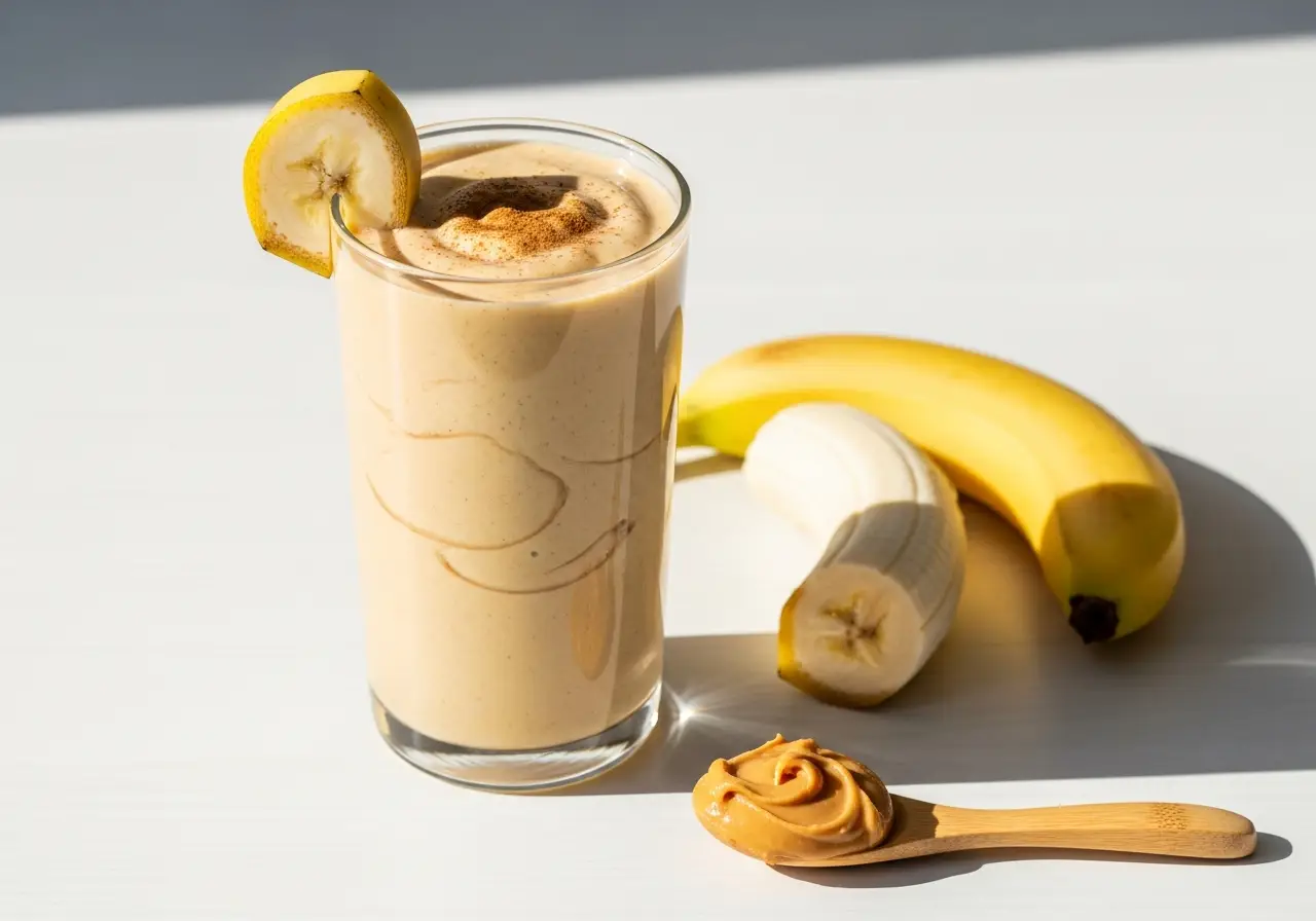 Smoothie post-training vanille protéiné