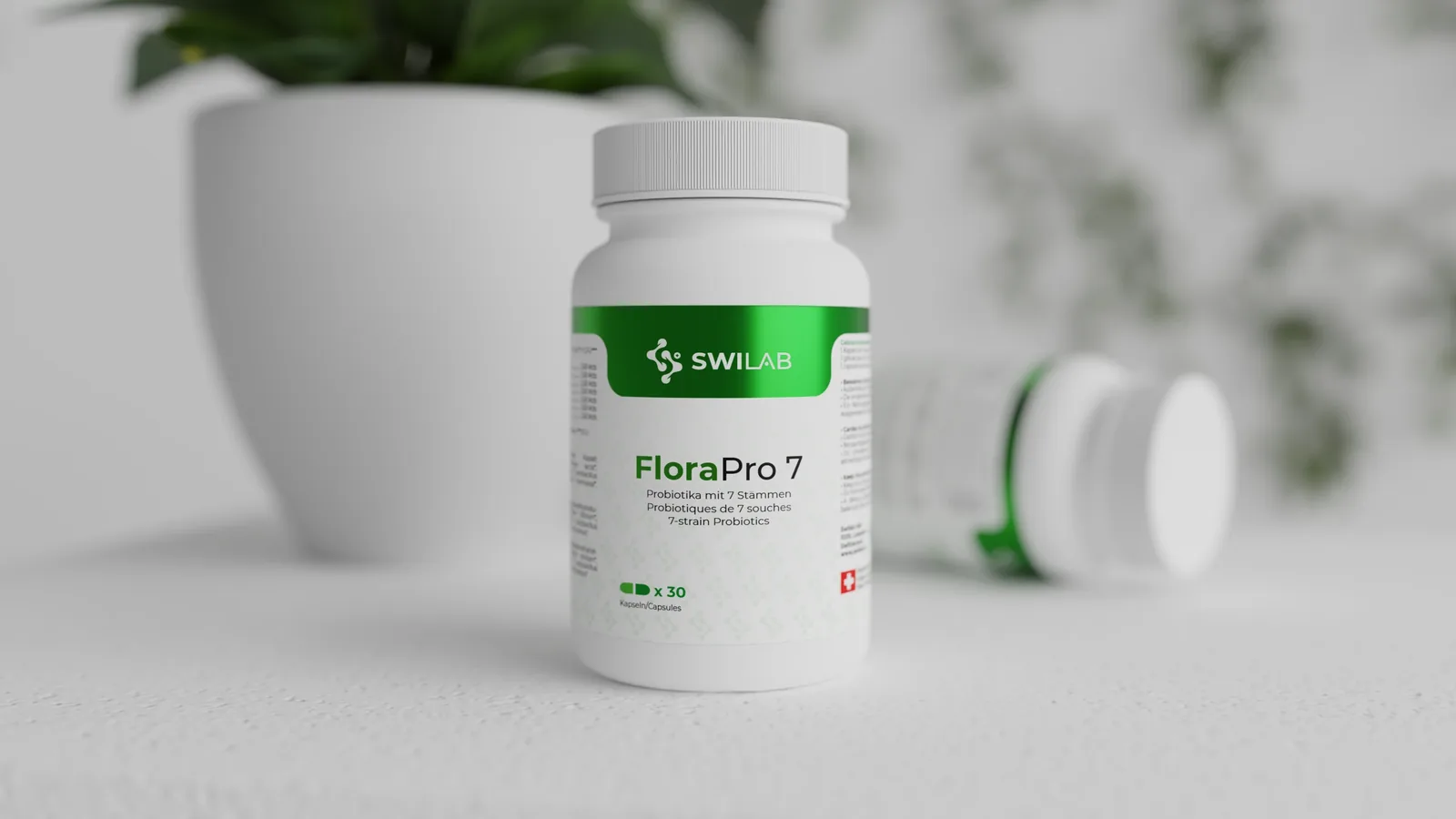 Probiotico FloraPro 7 di SwiLab