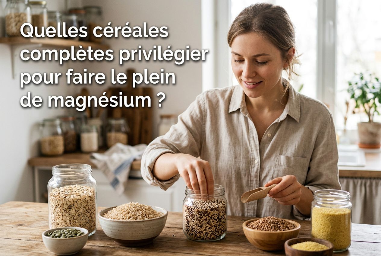 Quelles céréales complètes privilégier pour faire le plein de magnésium ?