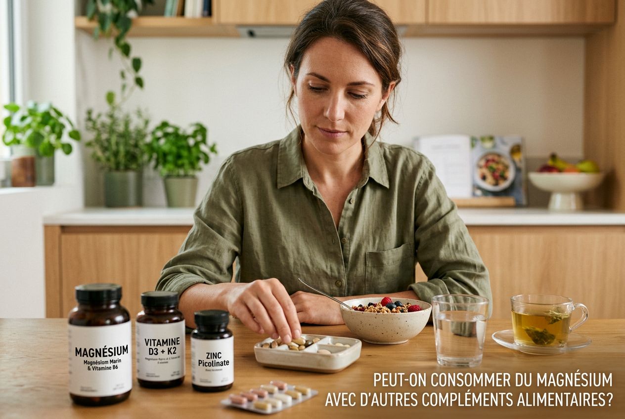 Peut-on consommer du magnésium avec d'autres compléments alimentaires ?