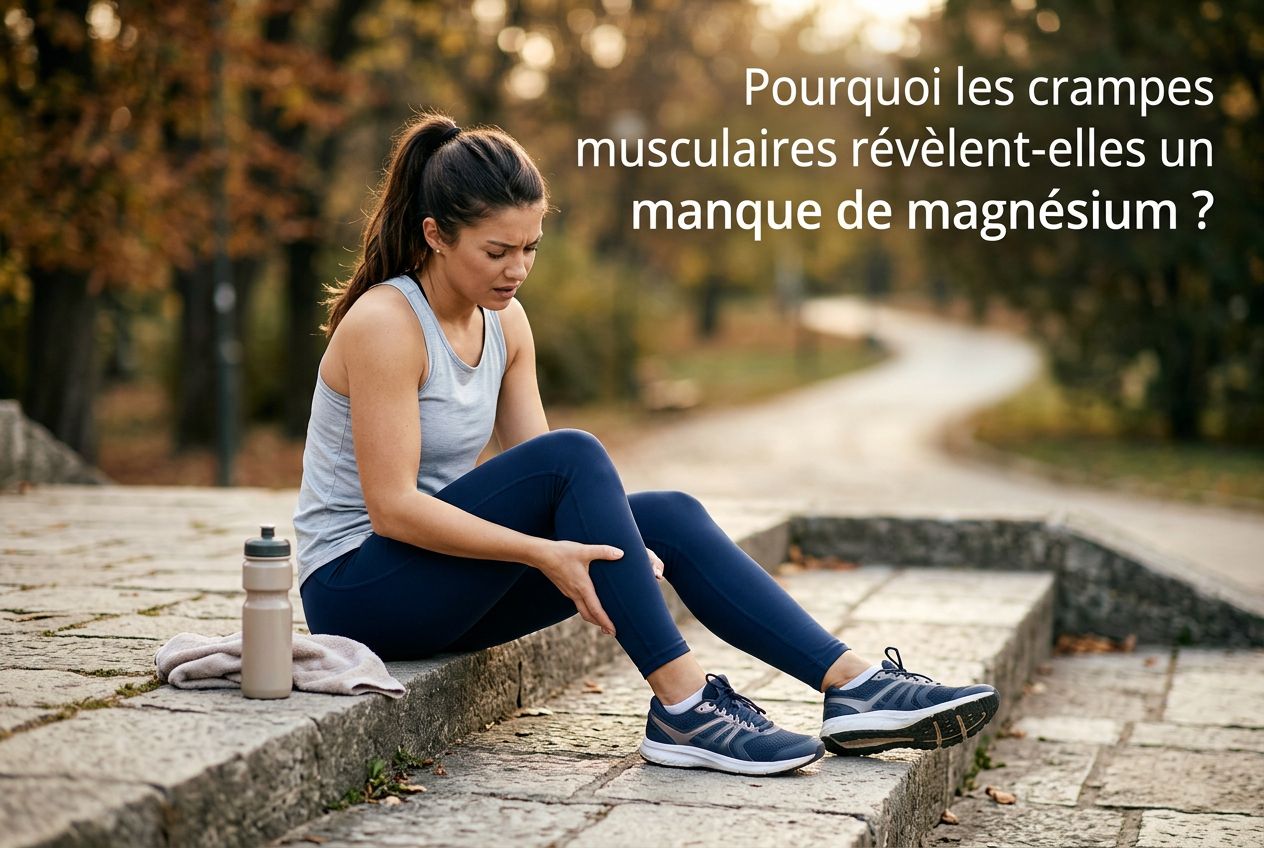 Pourquoi les crampes musculaires révèlent-elles un manque de magnésium ?