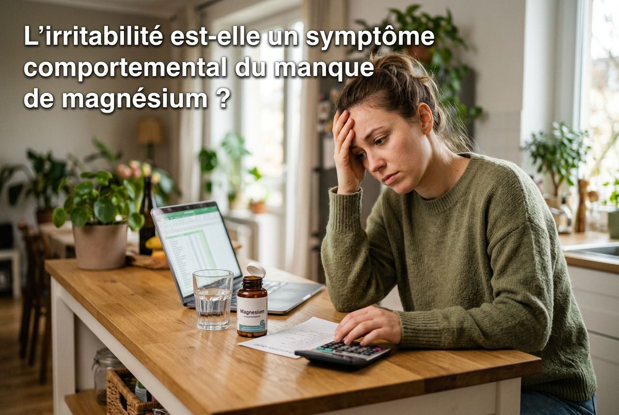 L'irritabilité est-elle un symptôme comportemental du manque de magnésium ?
