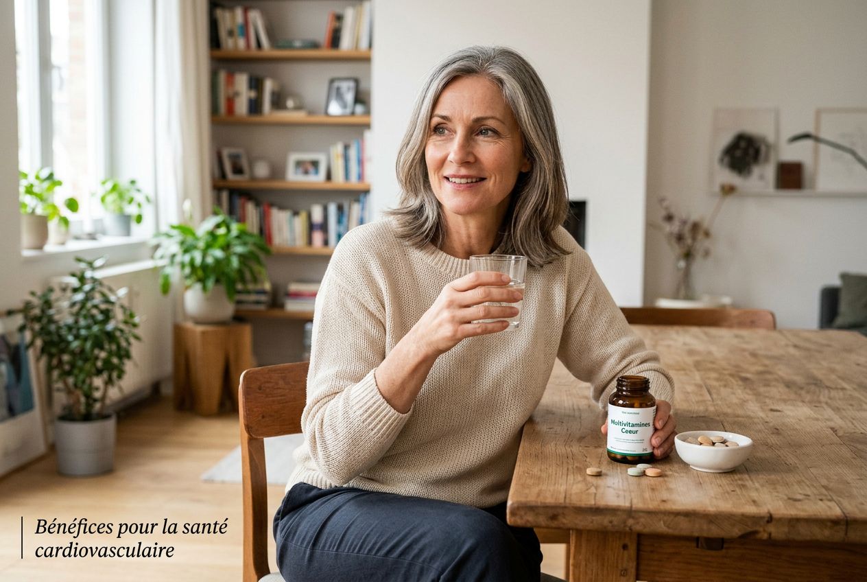 Quels sont les avantages d'une multivitamine pour la santé cardiovasculaire ?