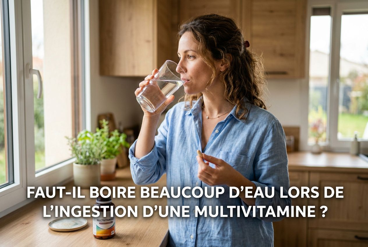 Faut-il boire beaucoup d'eau lors de l'ingestion d'une multivitamine ?