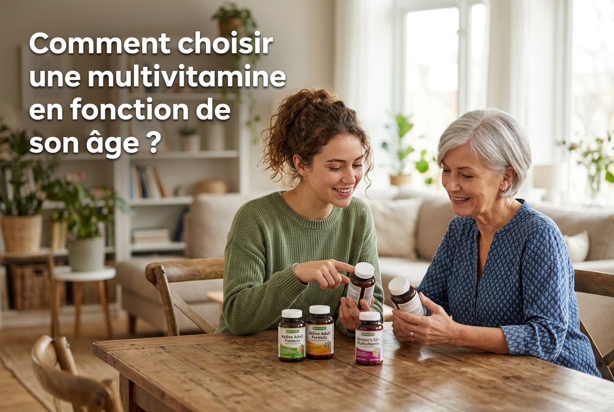Comment choisir une multivitamine en fonction de son âge ?