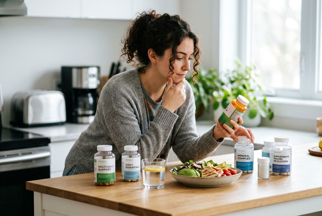 Multivitamines : que choisir dans le cadre d'un régime pauvre en glucides ?