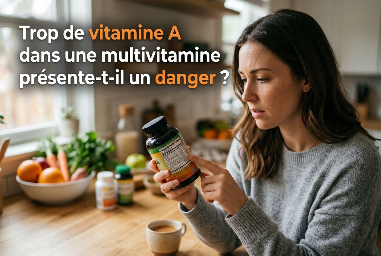 Trop de vitamine A dans une multivitamine présente-t-il un danger ?