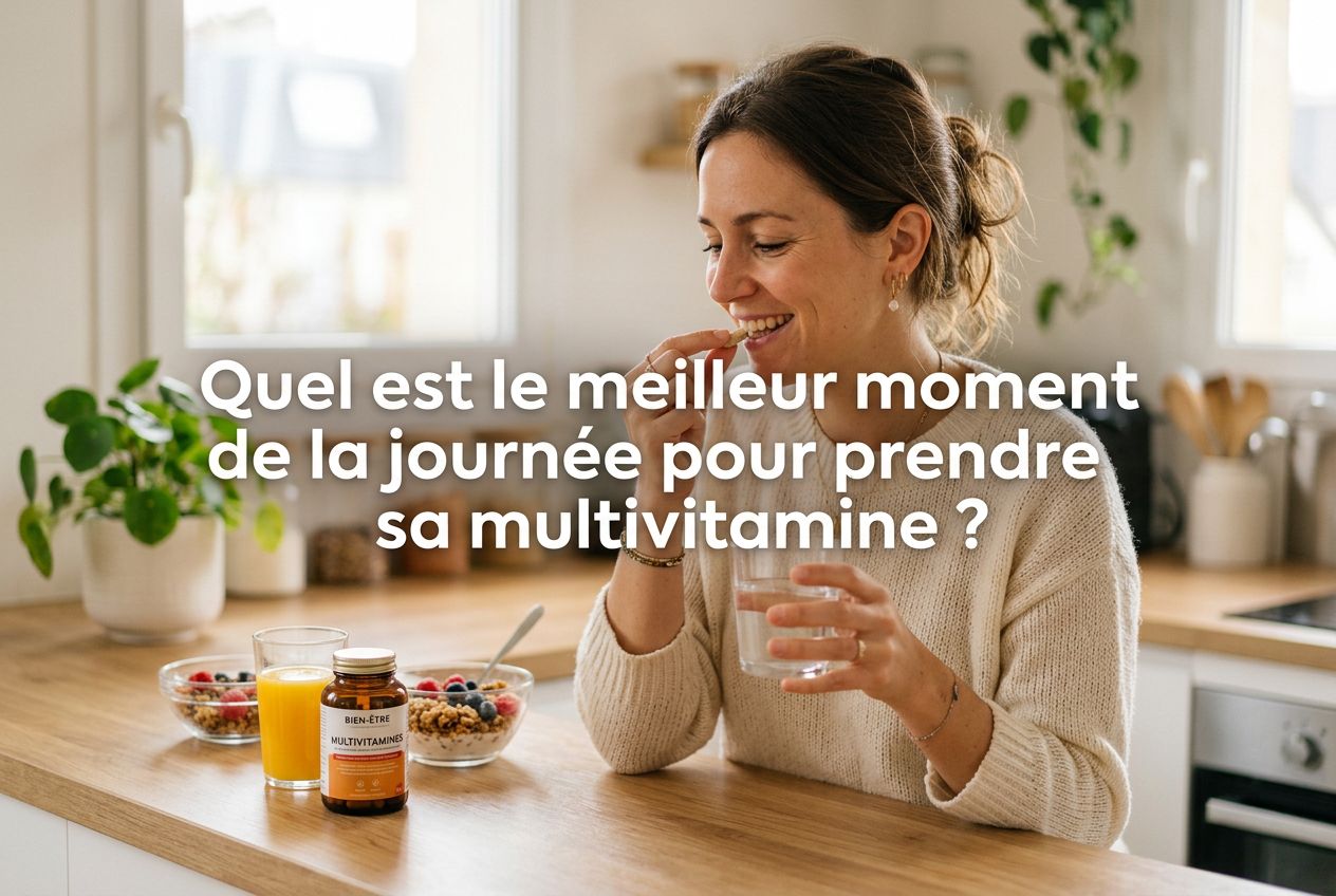 Quel est le meilleur moment de la journée pour prendre sa multivitamine ?