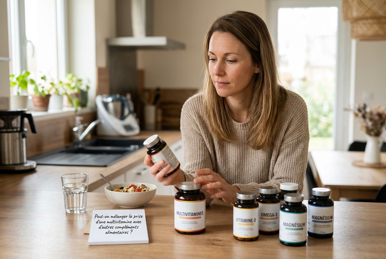 Peut-on mélanger la prise d'une multivitamine avec d'autres compléments alimentaires ?