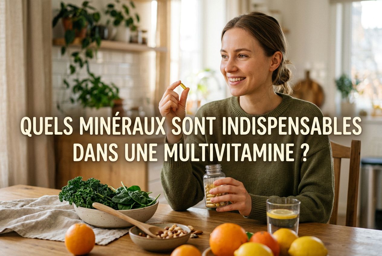 Quels minéraux sont indispensables dans une multivitamine ?