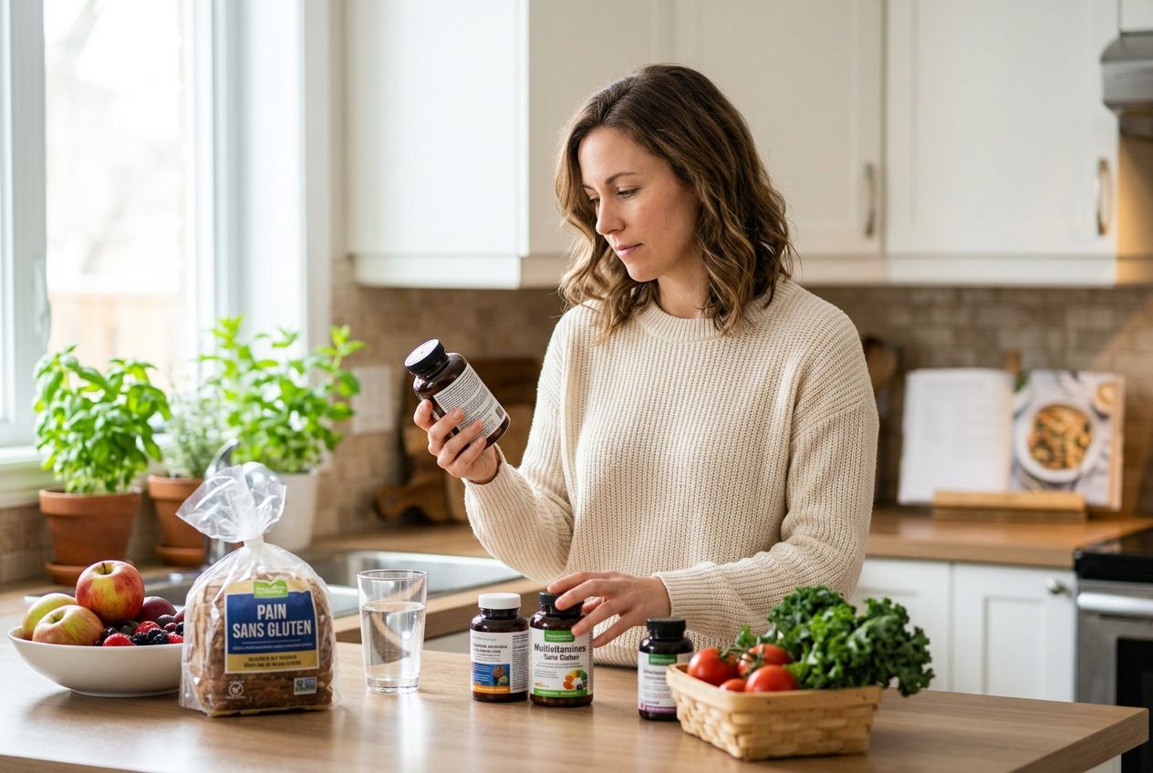 Quelles multivitamines choisir pour compléter un régime sans gluten ?