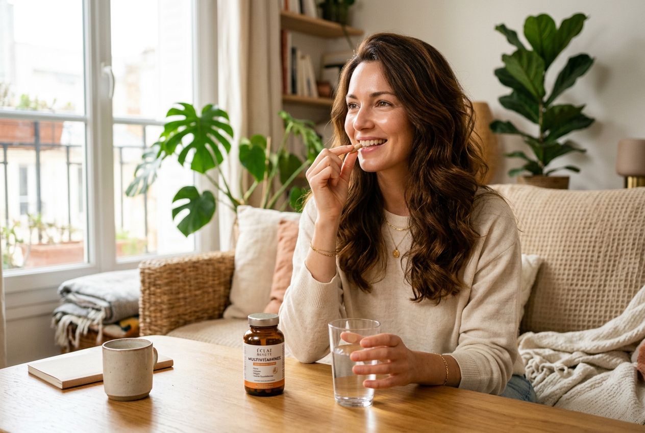 Une multivitamine peut-elle améliorer la santé de la peau et des cheveux ?