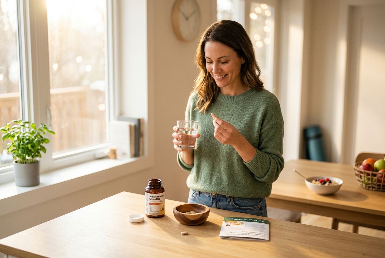 Pourquoi la présence de vitamine D est-elle essentielle dans une multivitamine ?