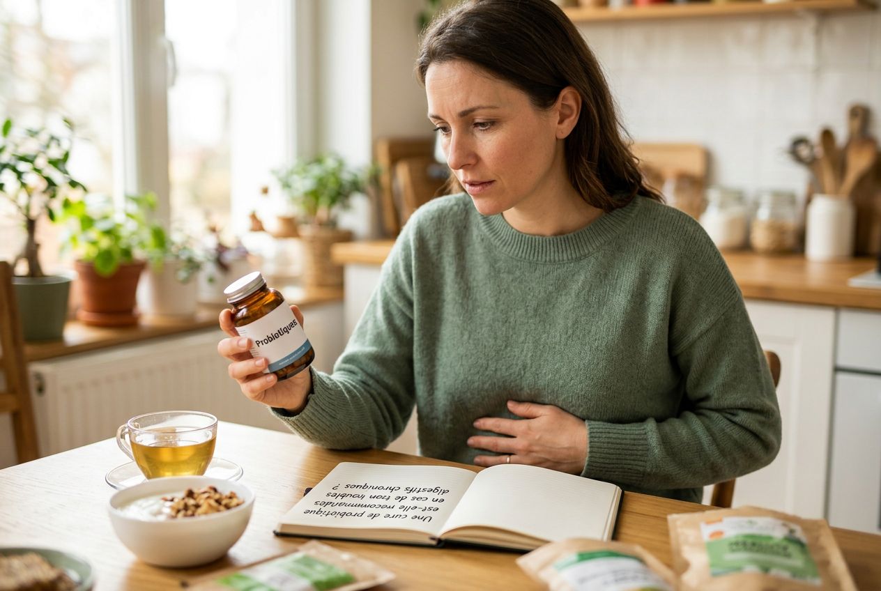 Une cure de probiotique est-elle recommandée en cas de troubles digestifs chroniques ?