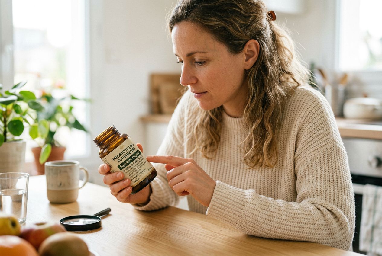Comment identifier un probiotique de qualité sur l'étiquette d'un complément ?