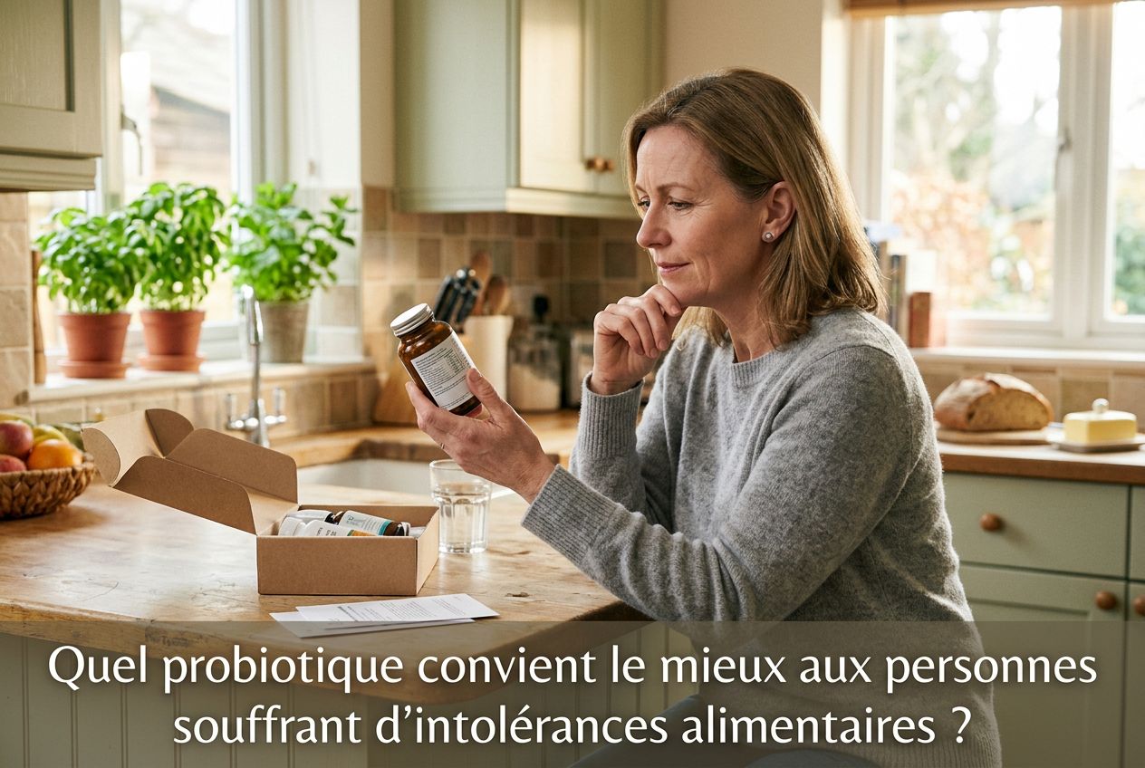Quel probiotique convient le mieux aux personnes souffrant d'intolérances alimentaires ?