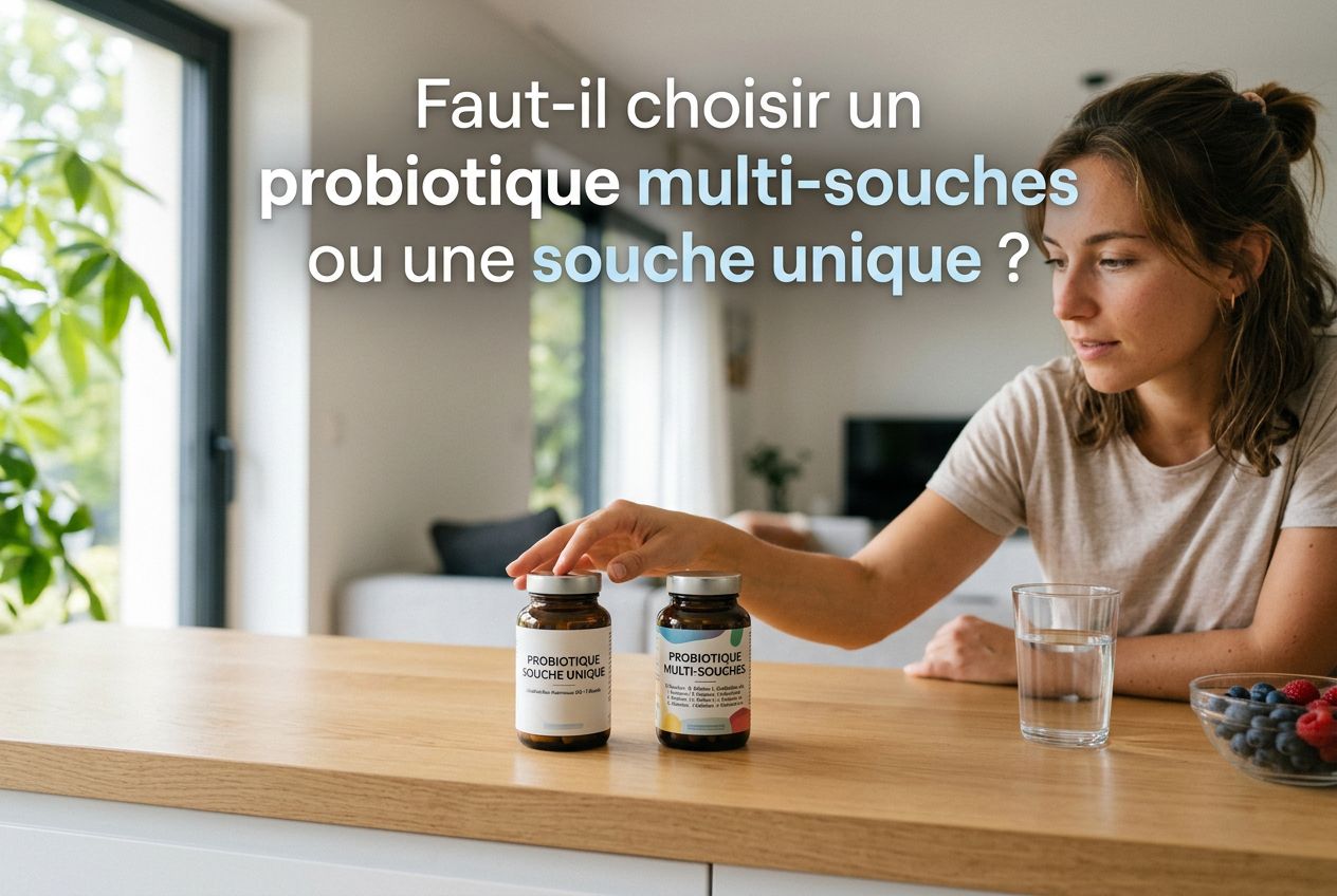 Faut-il choisir un probiotique multi-souches ou une souche unique ?