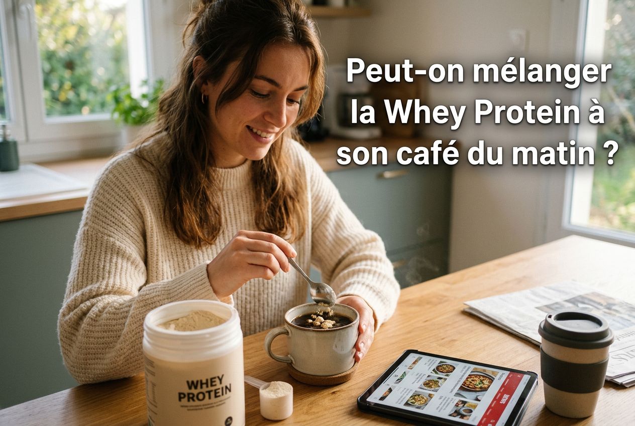Peut-on mélanger la Whey Protein à son café du matin ?