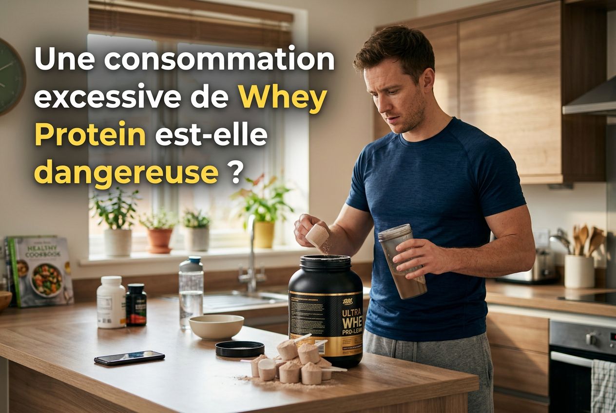 Une consommation excessive de Whey Protein est-elle dangereuse ?