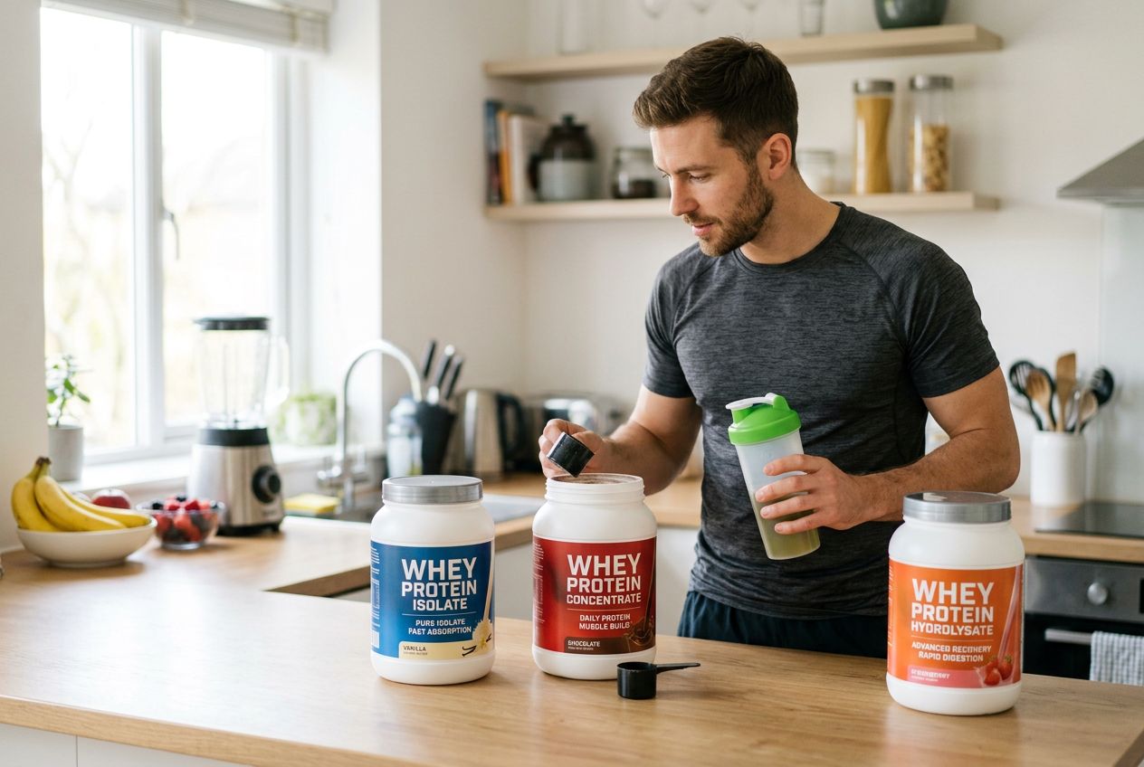 Quelles sont les différentes formes de Whey Protein disponibles sur le marché ?