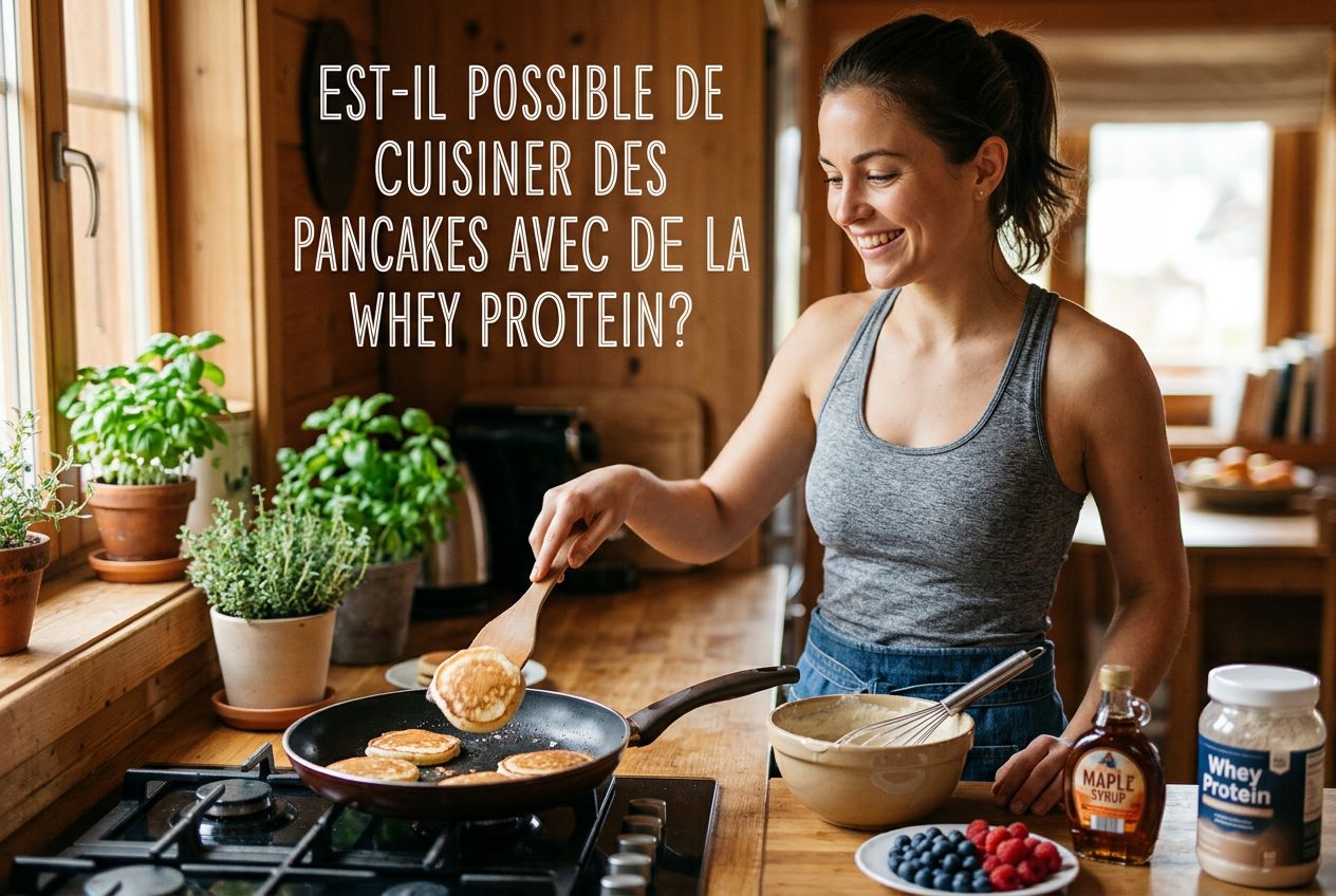 Est-il possible de cuisiner des pancakes avec de la Whey Protein ?