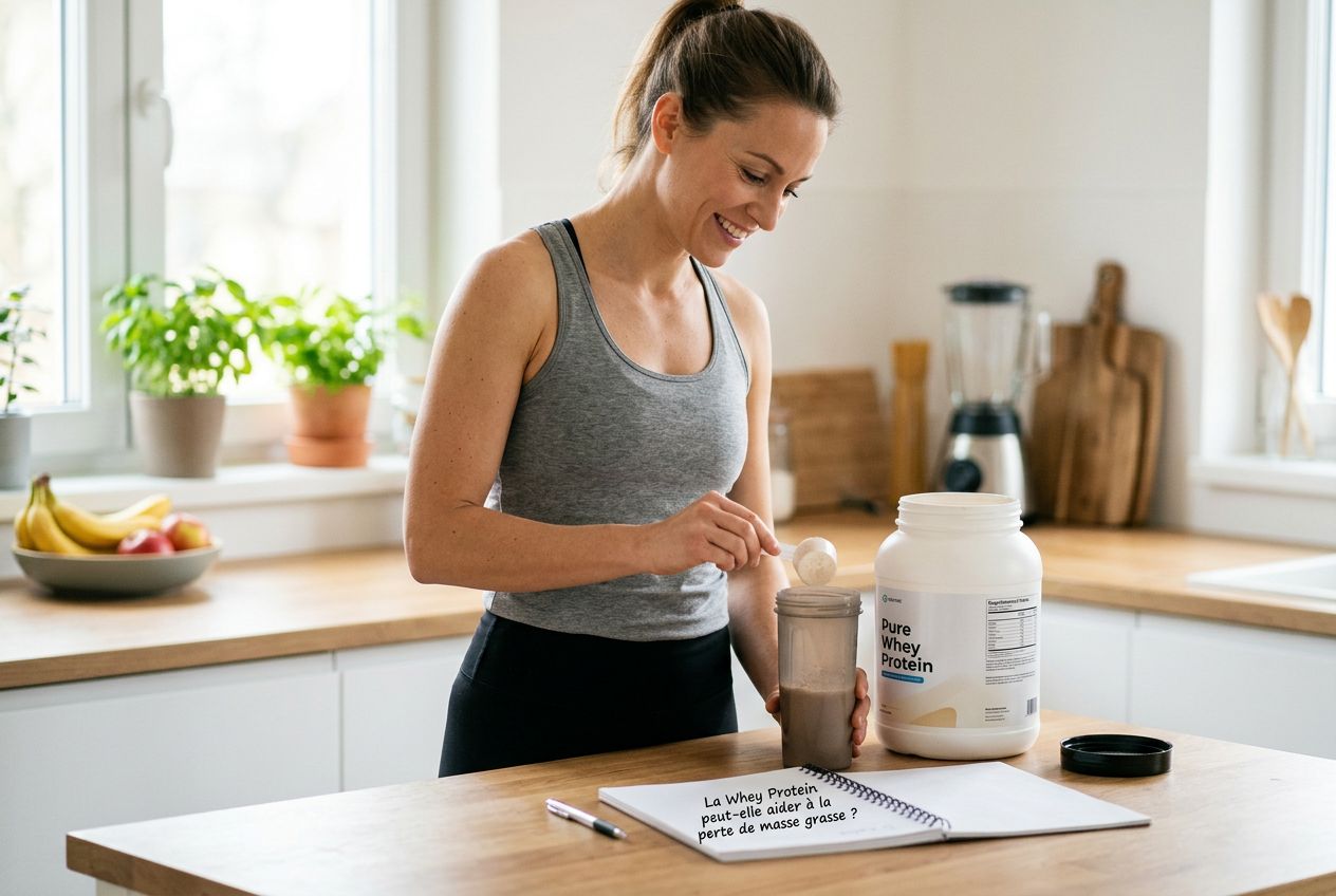 La Whey Protein peut-elle aider à la perte de masse grasse ?