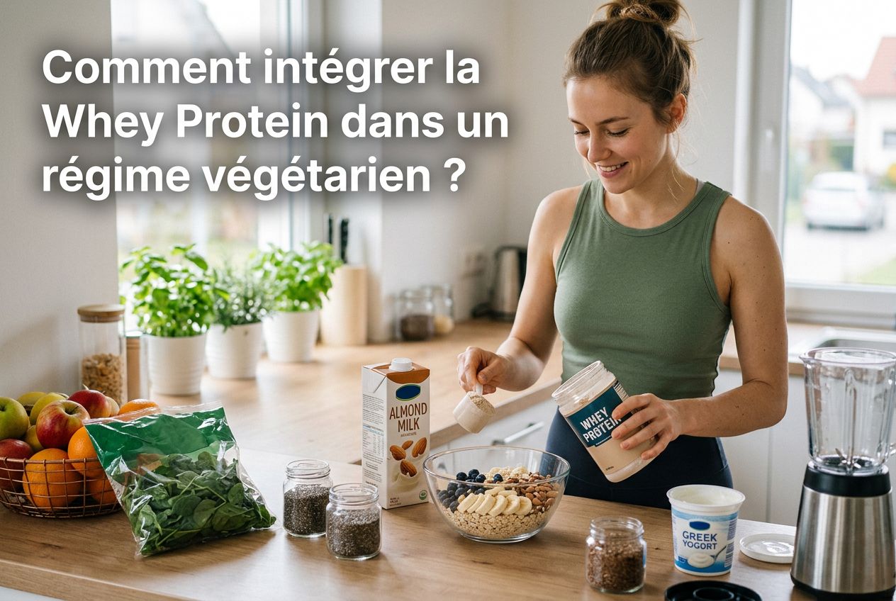 Comment intégrer la Whey Protein dans un régime végétarien ?