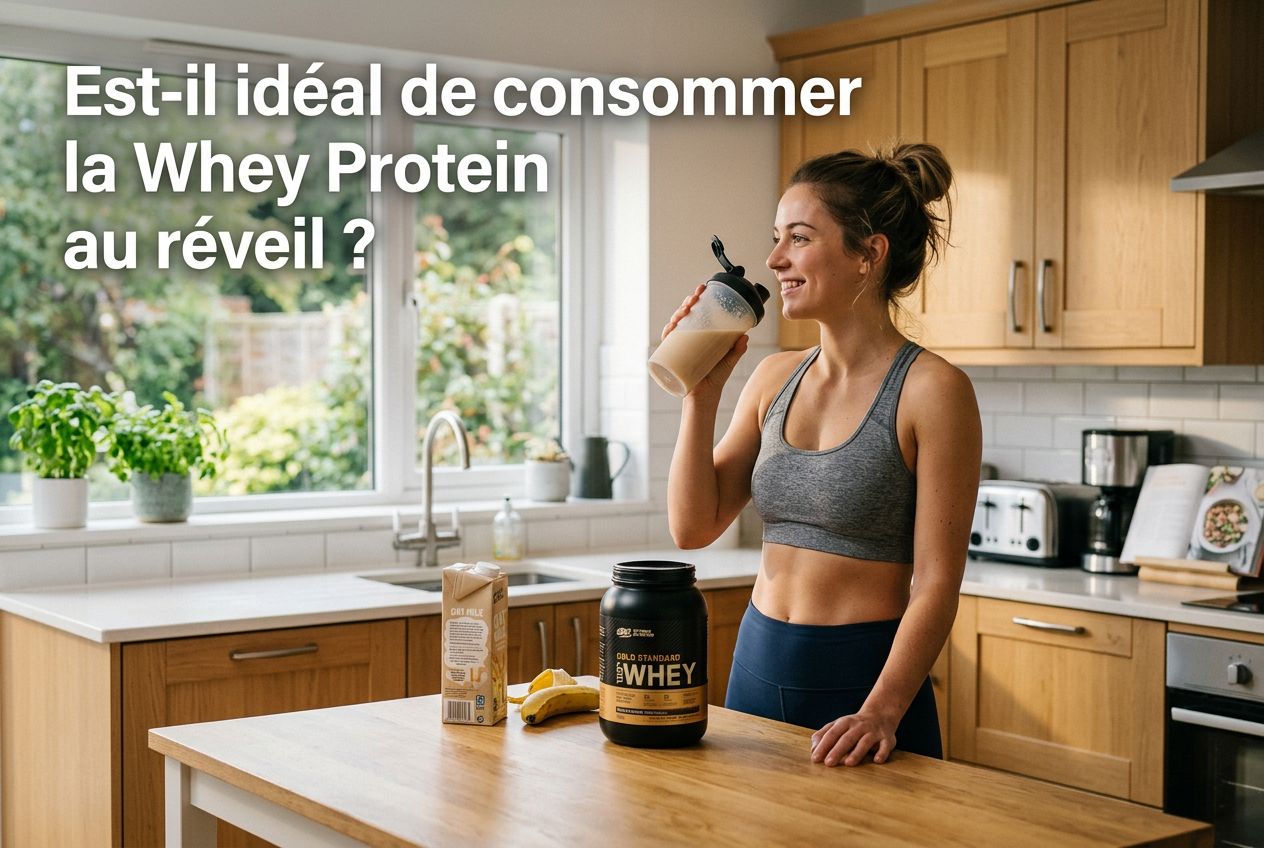 Est-il idéal de consommer la Whey Protein au réveil ?