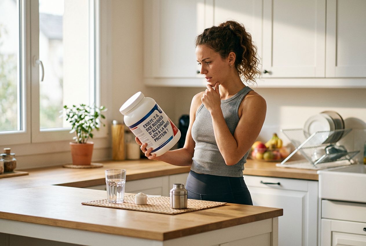 Existe-t-il des risques d'allergie liés à la Whey Protein ?
