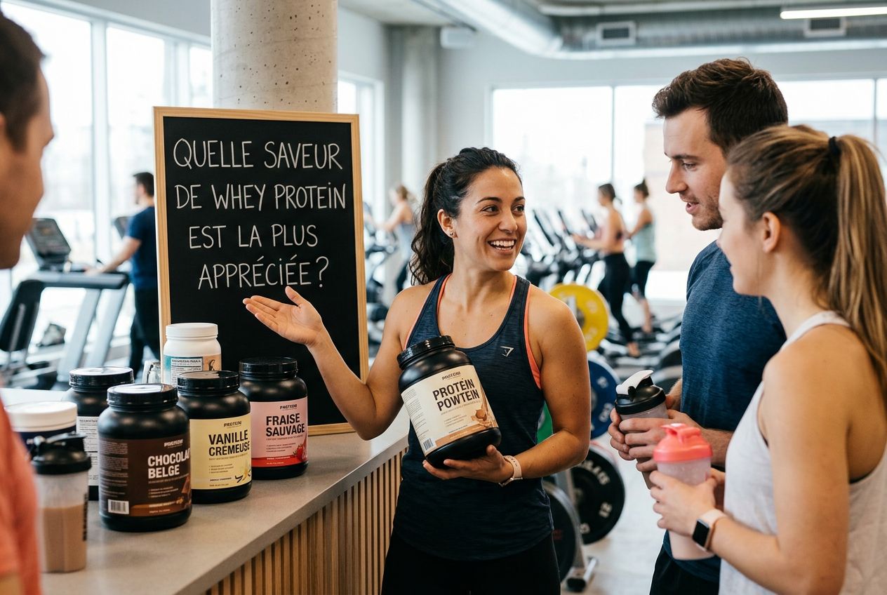 Quelle saveur de Whey Protein est la plus appréciée ?