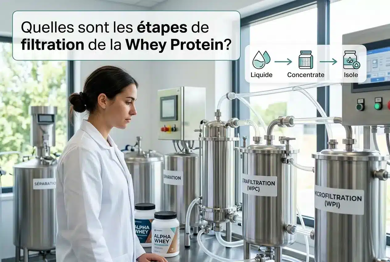 Membrane di filtrazione utilizzate per purificare il siero del latte in whey protein